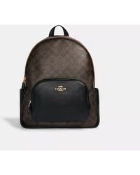 COACH - Large Court Backpack - Lyst