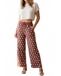 Umgee - Pop Of Polka Barrel Pants - Lyst