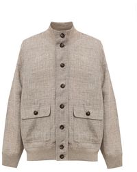 Gran Sasso - Linen Jackets & Coat - Lyst