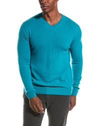 Forte - Classic Cashmere V-neck Sweater - Lyst