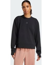 adidas - Designed-For-Training Warm-Up Crewneck Sweatshirt - Lyst