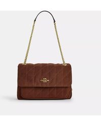 COACH - Elodie Crossbody Bag With Quilting - Lyst
