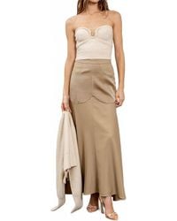 Moon River - Valerie Strapless Knit Top - Lyst