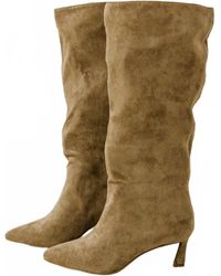 Ccocci - Pisa Pointed Toe Kitten Heel Boot - Lyst