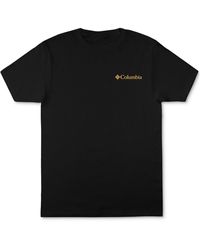 Columbia - Logo Cotton Graphic T-shirt - Lyst