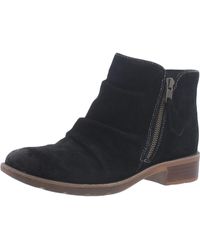 Söfft - Bassett Leather Block Heel Ankle Boots - Lyst