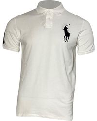 Polo Ralph Lauren - Big Pony Custom Slim Fit Mesh Polo Shirt - Lyst