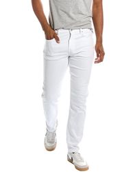 7 For All Mankind - Adrien White Straight Jean - Lyst