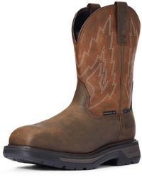 Ariat - Big Rig H2O Work Boots - Lyst