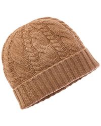 Sofiacashmere - Sofiacashmere Cable Cashmere Hat - Lyst