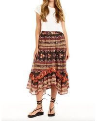 Love The Label - Mia Midi Skirt - Lyst