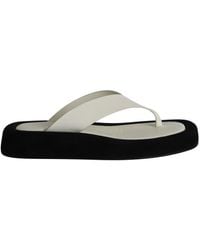 The Row - Ginza Flip Flop Sandals - Lyst