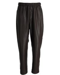 Nanushka - Jain Okobor Alt-Leather Relaxed Pants - Lyst