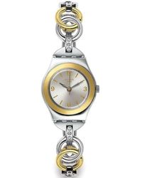 Swatch Ring Bling Dial Watch - Metallic