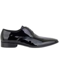 DIGEL - High-Gloss Derby Shoes - Lyst