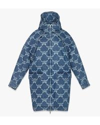 MCM - Lauretos Monogram 2-In-1 Denim Parka - Lyst