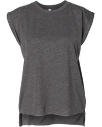 Bella Canvas - Flowy Rolled Cuffs Muscle Tee - Lyst