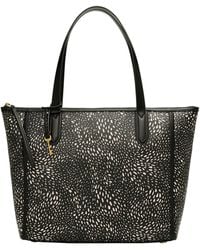 Fossil - Sydney Printed Pvc Large Tote - Lyst