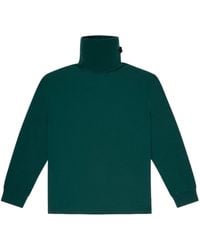 Bally - 6238590 Hike 10 Bosco Organic Cotton Turtleneck Sweatshirt - Lyst