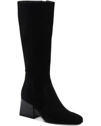 Aqua College - Tori Suede Waterproof Knee-high Boots - Lyst