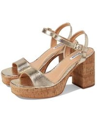 Dune - Jodi Sandals B Leather Adjustable Ankle Strap Htat1024 - Lyst