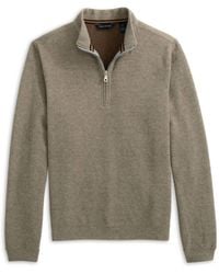 Scott Barber - Stretch Fleece Pullover Top - Lyst