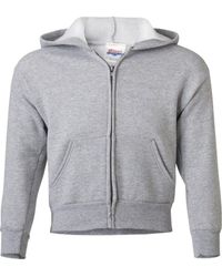 Hanes - Ecosmart Youth Full-Zip Hooded Sweatshirt - Lyst