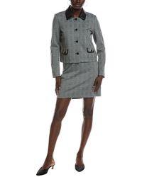 Nanette Lepore - Jacket & Mini Skirt Set - Lyst
