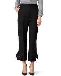 3.1 Phillip Lim - Belted Cuff Trousers - Lyst