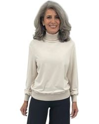 Iris Setlakwe - Turtleneck Top With Rib - Lyst