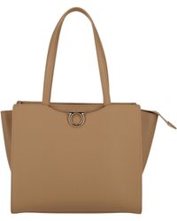 Ferragamo - Gemini Leather Shoulder Bag - Lyst