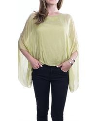 Gigi Moda - Seta Spalla Crew Neck Blouse - Lyst