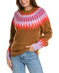 AllSaints - Falka Alpaca & Wool-blend Sweater - Lyst