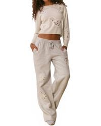 LoveShackFancy - Elma Sweatpants - Lyst