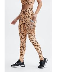 White Label - Leopard Leggings W/Pockets - Lyst