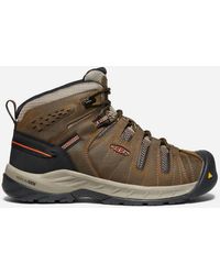 Keen - Flint Ii Mid Soft Toe Utility Boot - Lyst