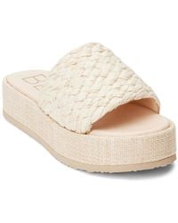 Matisse - Beach By Cairo Sandals Raffia Slip On Platform Gal213 - Lyst