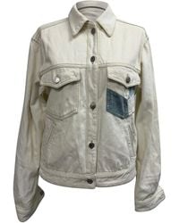 Isabel Marant - Etoile Lindy Patchwork Accent Denim Jacket - Lyst