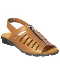 Arche - Denhae Leather Sandal - Lyst