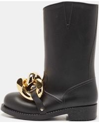 JW Anderson - J. W.Anderson Rubber Chain Rain Boots - Lyst