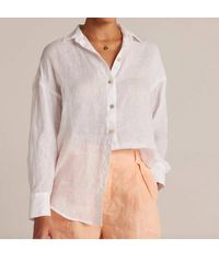 Bella Dahl - Boyfriend Button Down Shirt - Lyst