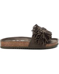 Xti - Suede Flat Sandals By _ - Lyst