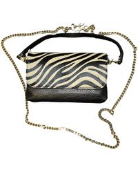 German Fuentes - Leather Cowhide Crossbody And Clutch - Lyst