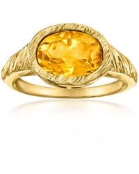 Ross-Simons - Citrine Ring - Lyst