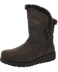 Skechers - Keepsakes 2.0 - On My Team Faux Suede Ankle Winter & Snow Boots - Lyst