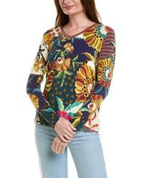 Johnny Was - The Janie Favorite V-neck T-shirt - Lyst
