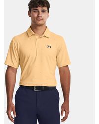 Under Armour - Playoff 3.0 Polo 'Syellow Stretch Pullover Golf Shirt Srt280 - Lyst