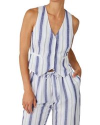 Bella Dahl - Cinch Back Vest - Lyst