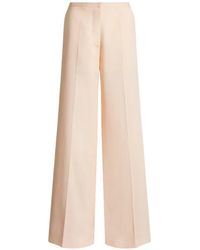 Alberta Ferretti - Wide Leg Trousers - Lyst