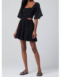 Saltwater Luxe - Nova Lace Short Sleeve Mini Dress - Lyst